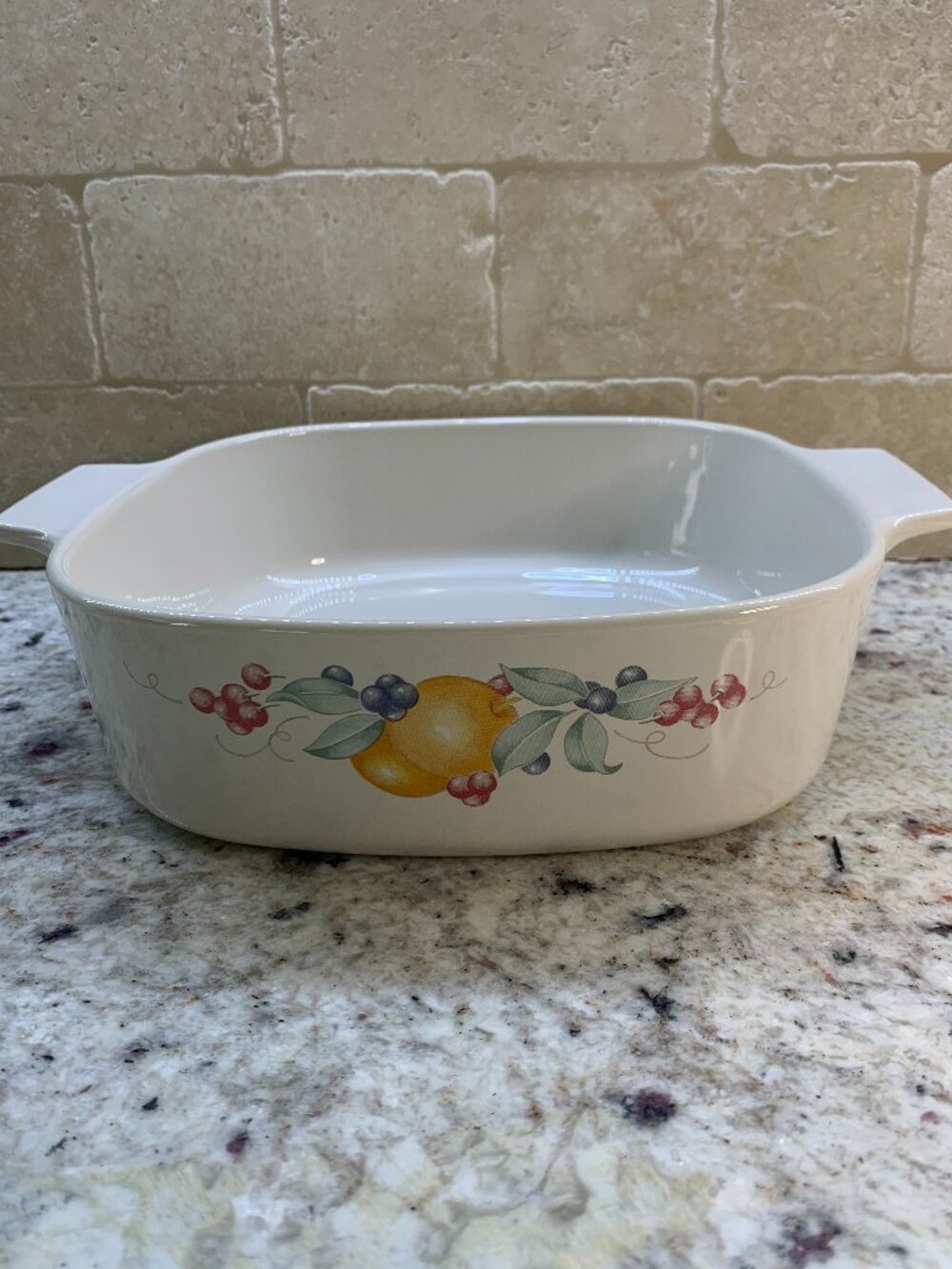 Corning Ware Abundance A-2-B 2L Square Casserole Baking Dish 8.5"